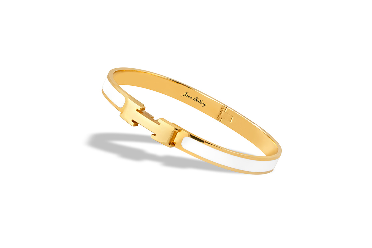 دستبند هرمس BHM382 سفید