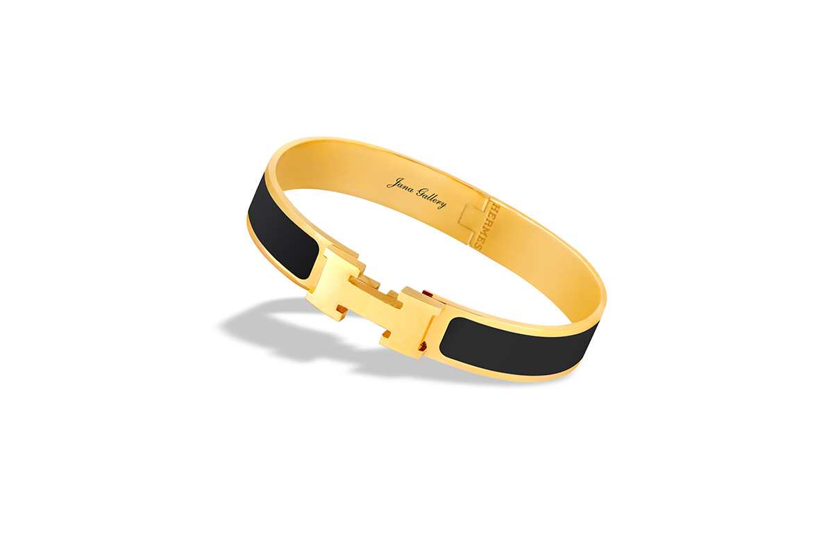 دستبند هرمس BHM383 مشکی