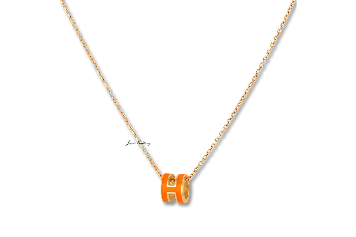 آویز مدل هرمس AHM380 نارنجی