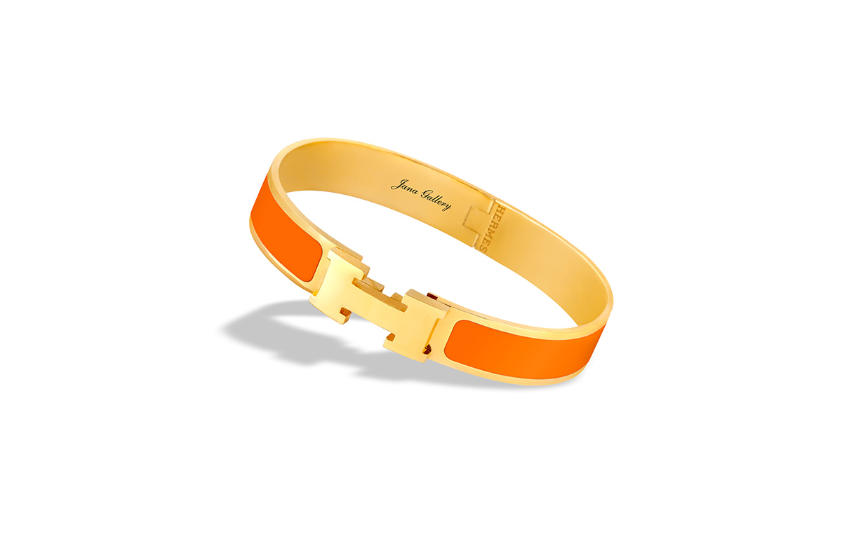 دستبند هرمس BHM383 نارنجی