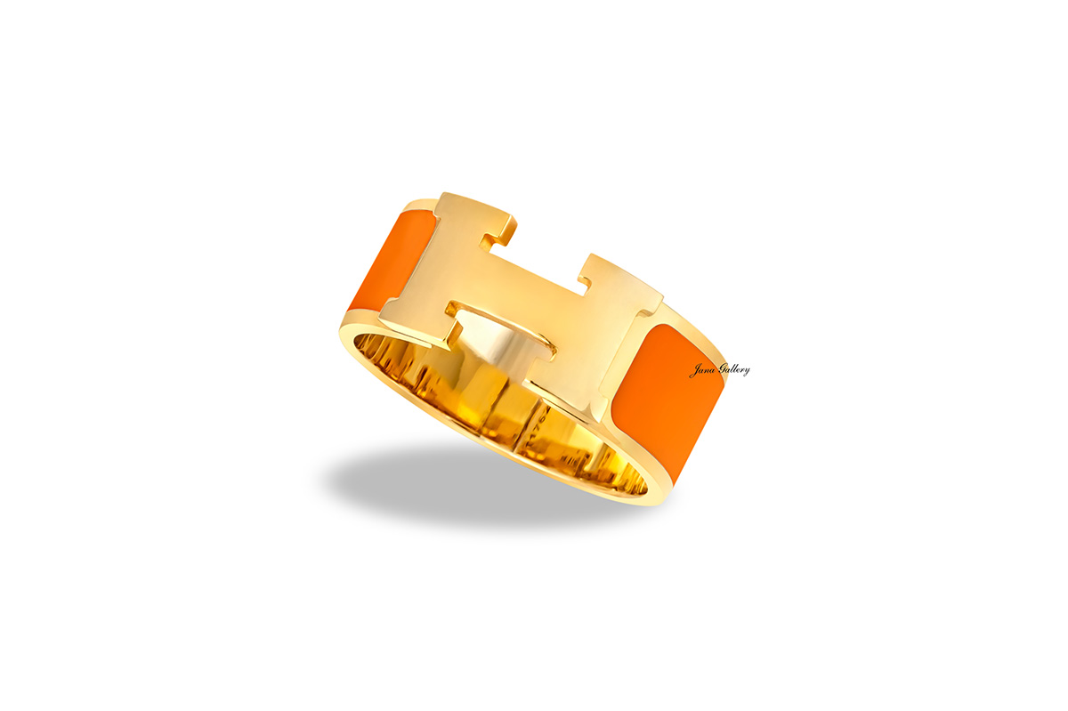 انگشتر هرمس RHM384 نارنجی