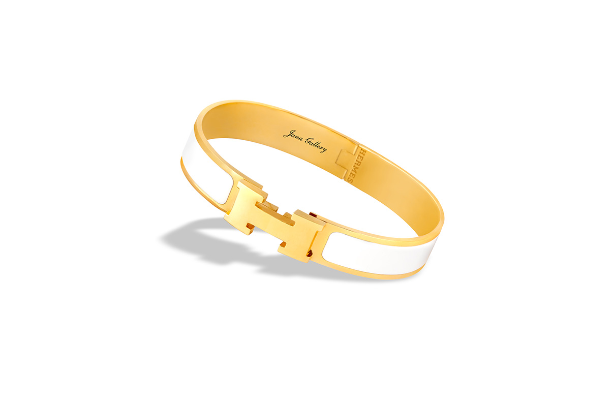 دستبند هرمس BHM383 سفید